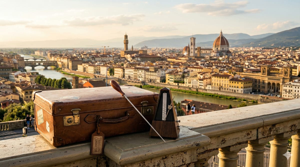 The Baton, the Suitcase, and the Metronome